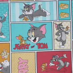 Klotthe Multicolor Printed 400TC Pure Cotton Double King Bedsheet with 2 Pillow Covers image 2