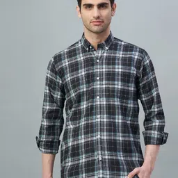 Swoke Unisex Comfort Checked Casual Shirt-image-53