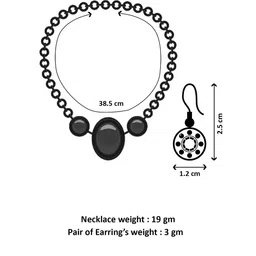 aadita Kundan-Studded Jewellery Set image 2