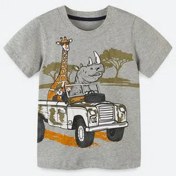 Oh Rare Boys Typography Printed Applique T-shirt-picture-28
