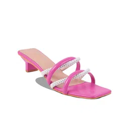 TRYME Ethnic Stiletto Sandals image 5