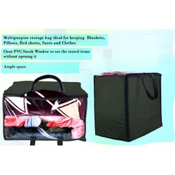 Stylista Green & Black 2 Pieces Water Resistant Zippered Multi-Utility Organisers image 3