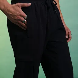 LIMEROAD Men Solid Track Pants image 2