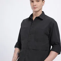 glitchez Cotton Relaxed Fit Shirt-image-44