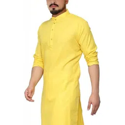 KRUDHA Men Thread Work Kurta-picture-13