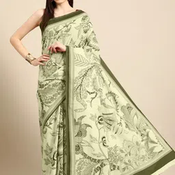 BUTA BUTI Floral Pure Cotton Saree-picture-31