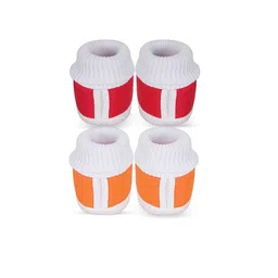 NESKA MODA Unisex Kids Cotton Booties image 4