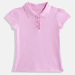 THE CHILDREN'S PLACE Girls Polo Collar T-shirt-picture-33
