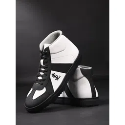 LOUIS STITCH Men Black & White Casual Lightweight Comfortable Lace-Up Sneaker-picture-40