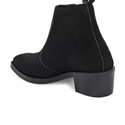 AfroJack Men Ankle-Length Zipper Chelsea Boots image 4