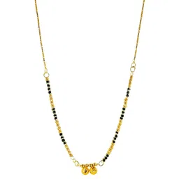 SHANKHRAJ MALL Set Of 2 Gold-Plated Artificial Beads Mangalsutra-picture-39