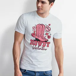 Seekbuylove Men Printed Round Neck Bio Finish T-shirt-picture-38