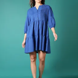 LIMEROAD V-Neck Ethnic Dress-picture-31