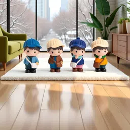 Flenzy Multicoloured Figurine Showpiece image 5