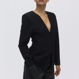 H&M Collarless Hourglass Blazer-picture-32