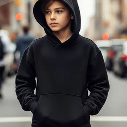 LONDON STREETS Unisex Kids Printed Hooded Sweatshirt-picture-23