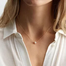 ReNi Brass Gold-Plated Necklace image 4