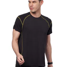 DOMIN8 Men Solid Round Neck T-Shirt-picture-15
