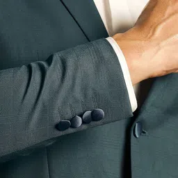 Louis Philippe Slim-Fit Single-Breasted Two-Piece Formal Suit image 2