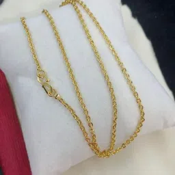 Kunjus Gold-Plated S-Hook Closure Minimal Chain-picture-28