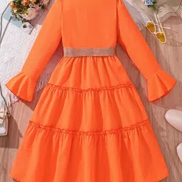 INCLUD Flared Sleeve Empire Dress image 2