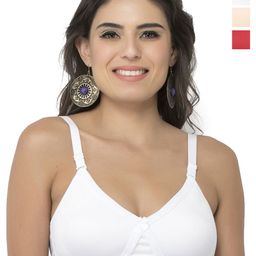 College Girl Pack Of 3 Full Coverage Lightly Padded Minimizer Bra-picture-0