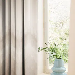 Myntra Elegant Homes Coffee Brown Set of 2 Black Out Door Curtain image 2