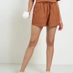 Dreamz by Pantaloons Women Solid Lounge Shorts-picture-11