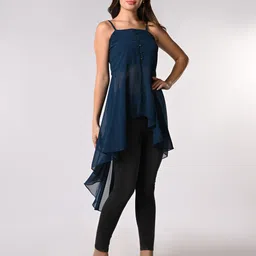 Iti Georgette Longline Top image 4