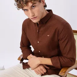 HAMPTONS Slim Collar Cotton Casual Shirt image 5