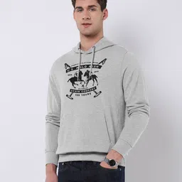 U.S. Polo Assn. Denim Co. Men Printed Hooded Sweatshirt image 4