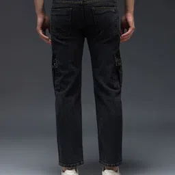 denim look Men Cargos-picture-13