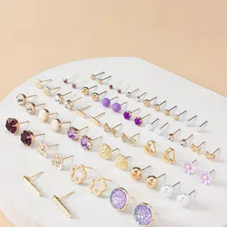 TheVineGirl Geometric Studs Earrings image 5