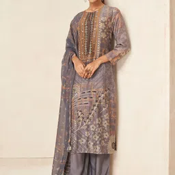 SAUNDH Unstitched Dress Material image 3