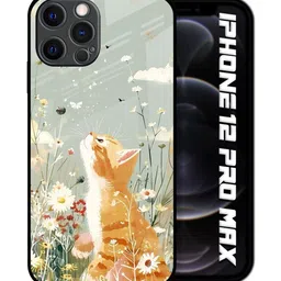 QRIOH Conversational Printed iPhone 12 Pro Max Back Case Mobile Accessories image 4