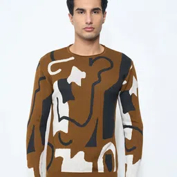 People Men Printed Pullover-picture-11