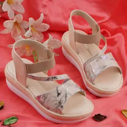 LMG Lifestyle Girl Open Toe Comfort Sandals-image-72