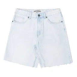 LOVEGEN Men Washed High-Rise Denim Shorts image 5