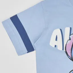 Pantaloons Junior Boys Snitch Printed Pure Cotton Oversized T-shirt image 2