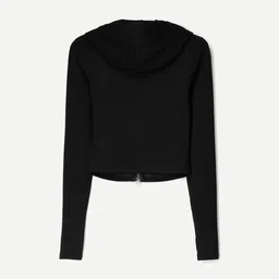 Bershka Women Crop Open Front Jacket image 4
