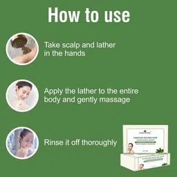 Park Daniel Camphor Handmade Soap With Vitamin E - 100 g image 4