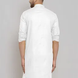KRUDHA Men Thread Work Pathani Kurta image 5