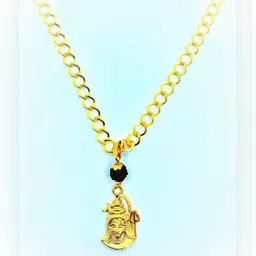 RAVIOUR LIFESTYLE Unisex Gold Pendant-picture-56