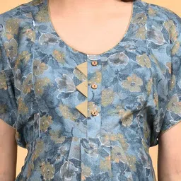 GOLDSTROMS Floral Print Maternity Fit & Flare Dress image 3