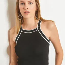 BIANCO LUCCI Women Halter Neck Top-image-28