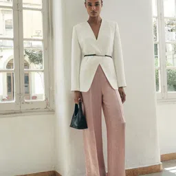 MANGO Women Regular Fit Trousers-picture-26