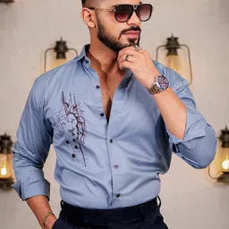 Foomer Men Standard Opaque Casual Shirt-picture-12