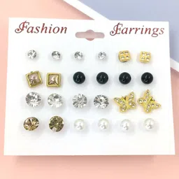 Balasundri Contemporary Studs Earrings image 5