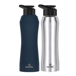 Speedex Silver & Blue 2 Pieces Stainless Steel Water Bottle - 1000 ml Each-picture-33