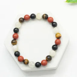 Love Rocks Unisex Leo Zodiac Beaded Elasticated Bracelet-picture-36